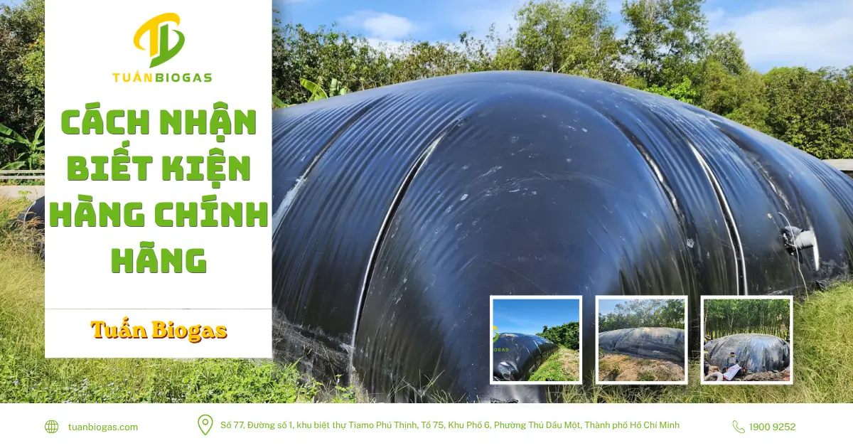 Cách Nhận Biết Kiện Hàng Chính Hãng Tuấn Biogas: Lời Cảnh Báo Về Tình Trạng Túi Biogas Giả Mạo Trên Thị Trường